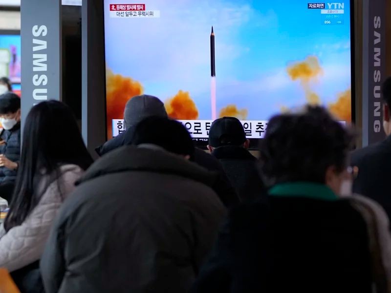 North Korea fires suspected ballistic missile into sea